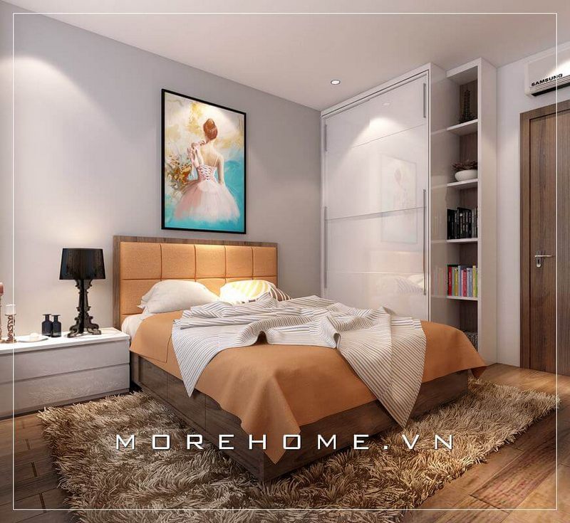 20 Mẫu thiết kế giường ngủ gỗ màu nâu đẹp cho căn hộ
